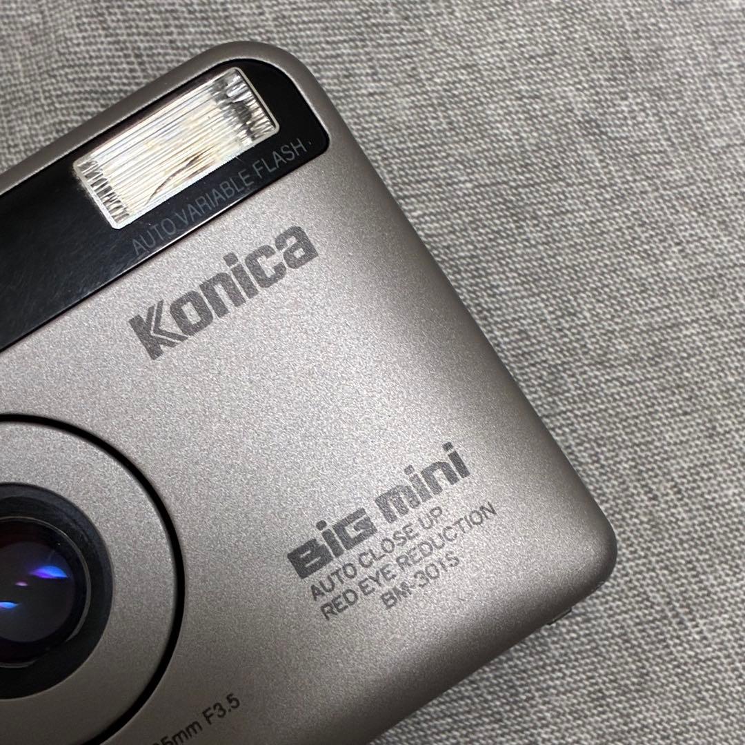 コニカKonica BIGMINI BM-301Sビッグミニ　フィルムカメラ