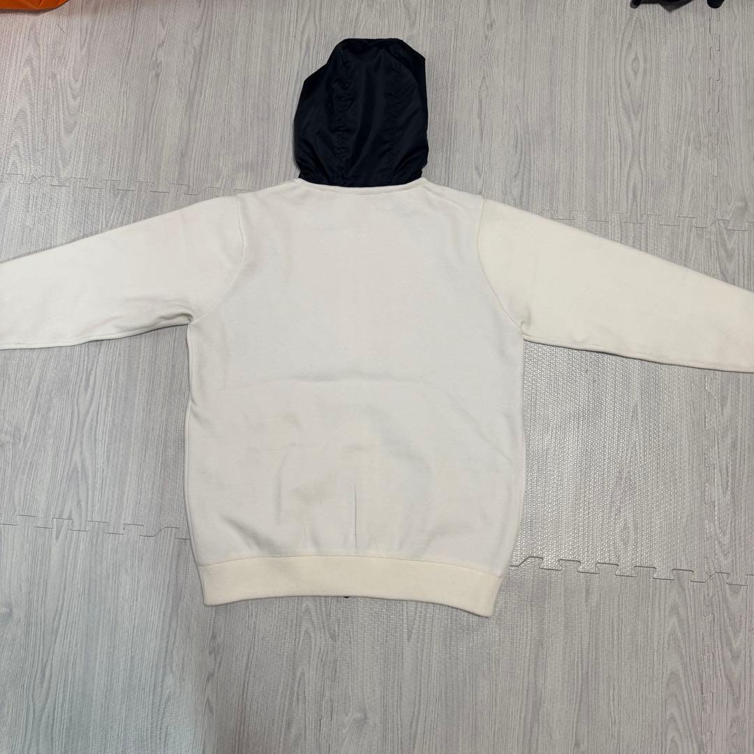 LEXUS ハイブリッド ニット ダブルジップ フーディ ホワイト M
