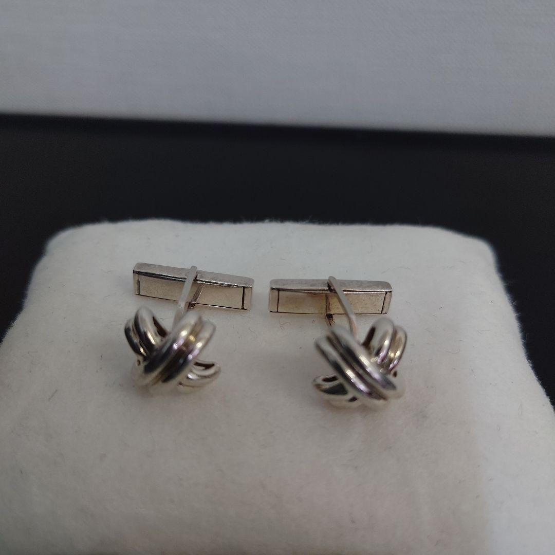 Tiffany & Co. クロスデザインカフリンクス