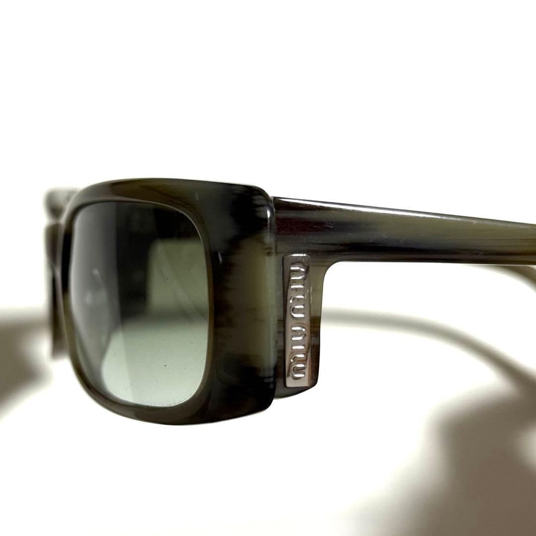 miu miu SMU05E 0AD-4N1 サングラス マーブル スクエア