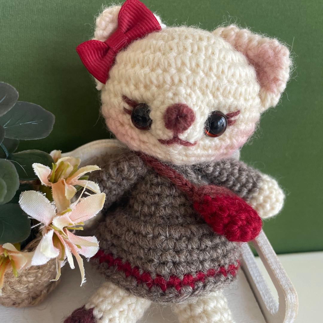 Mi！ ハンドメイド　あみぐるみ　６点おまとめ　キーホルダー付き