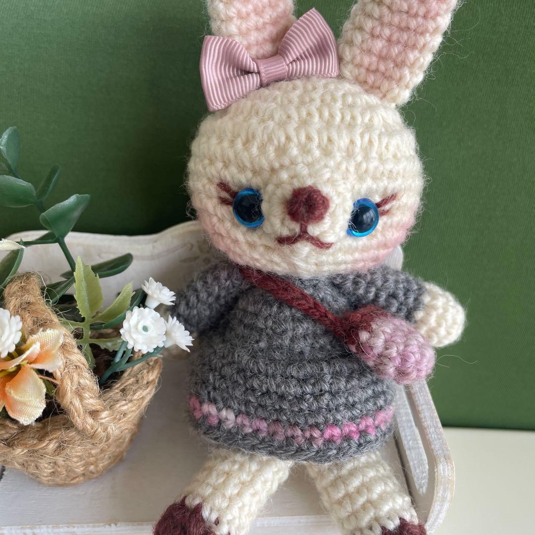 Mi！ ハンドメイド　あみぐるみ　６点おまとめ　キーホルダー付き