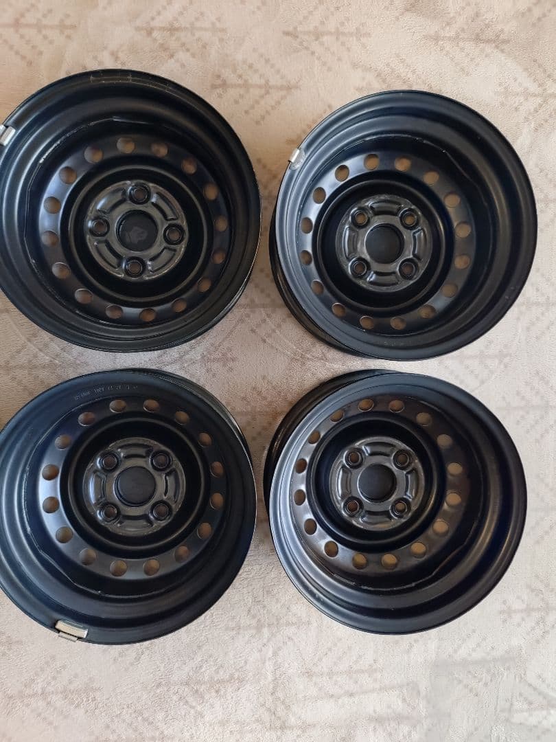 DR17Vクリッパー純正スチールホイール4枚セット