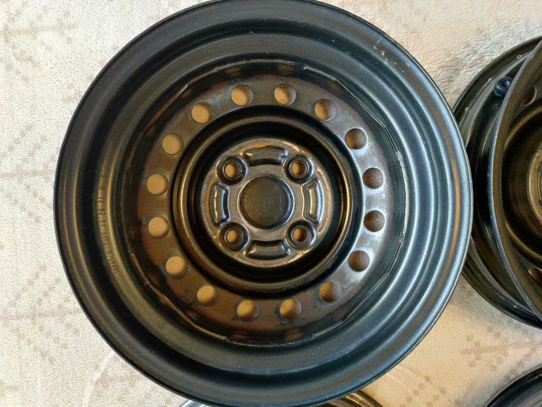 DR17Vクリッパー純正スチールホイール4枚セット