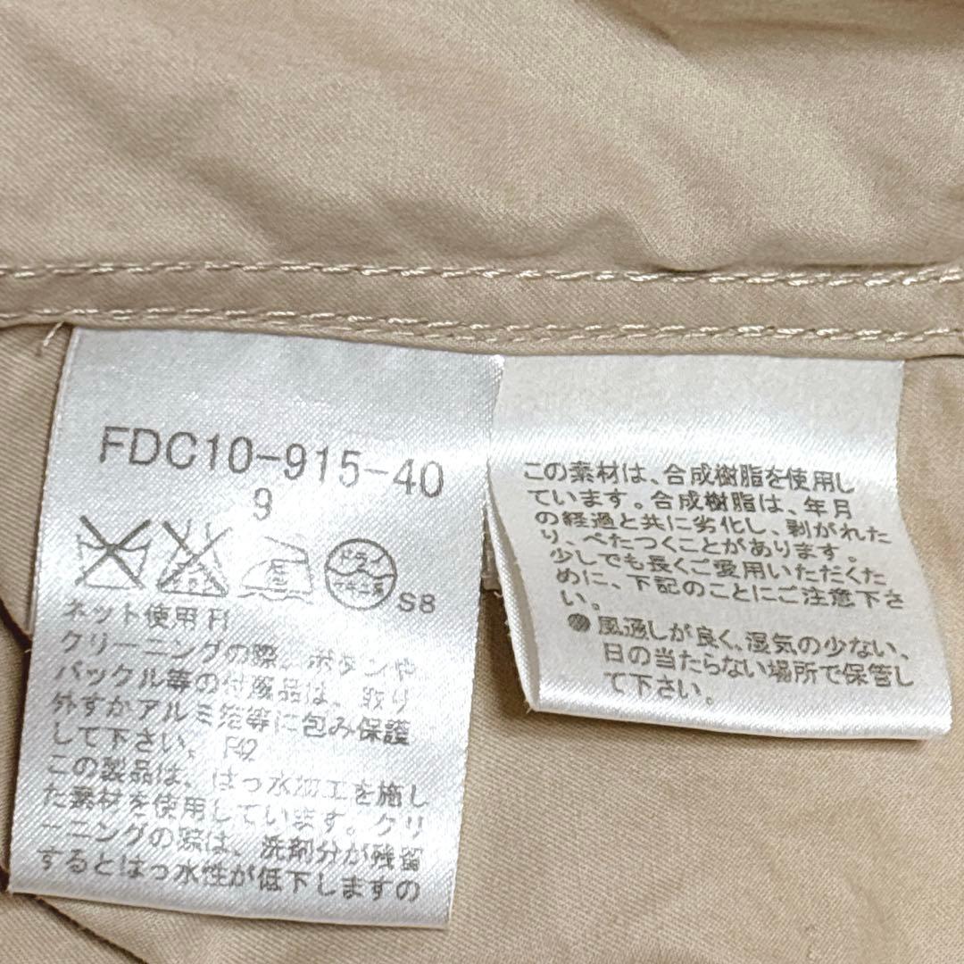 バーバリーロンドン ベルト付きスプリングコート　ノバチェック　9号　ベージュ