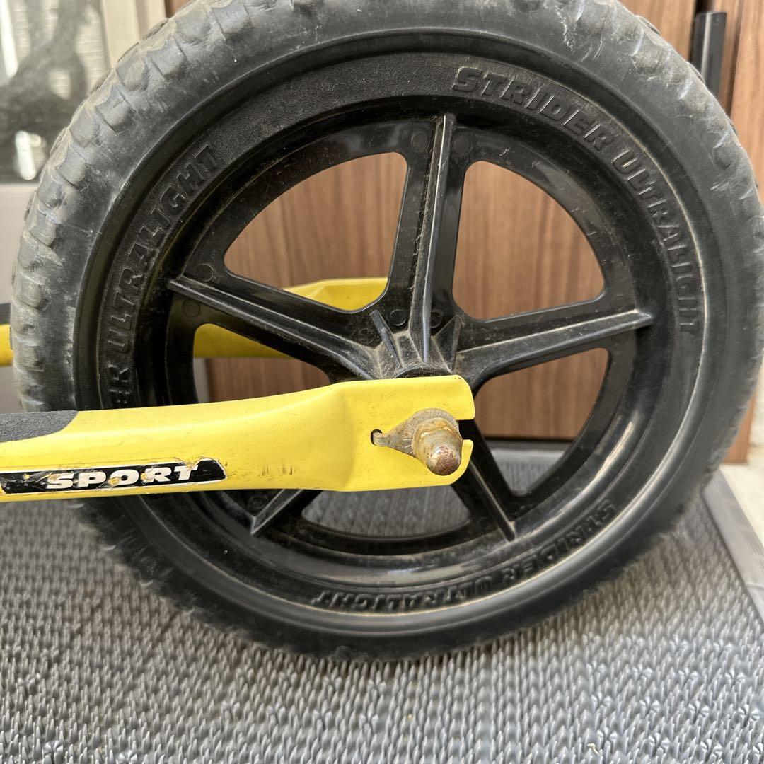 STRIDER ストライダー スポーツ　グリーン　12インチ バイク　スタンド付