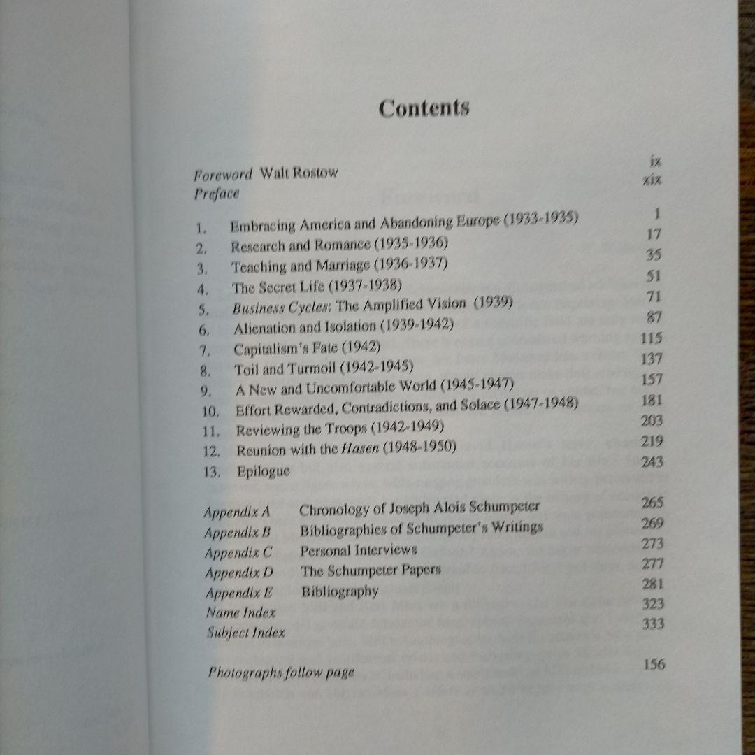 洋書 Opening Doors Life & Work of SCHUMPETER