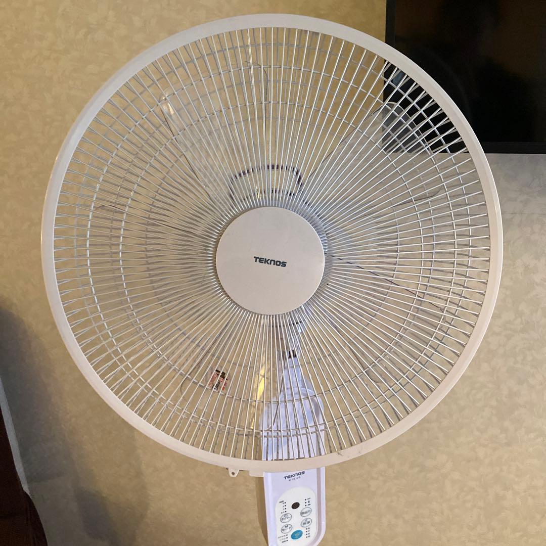 TEKNOS KF-8218 ホワイトスタンド扇風機