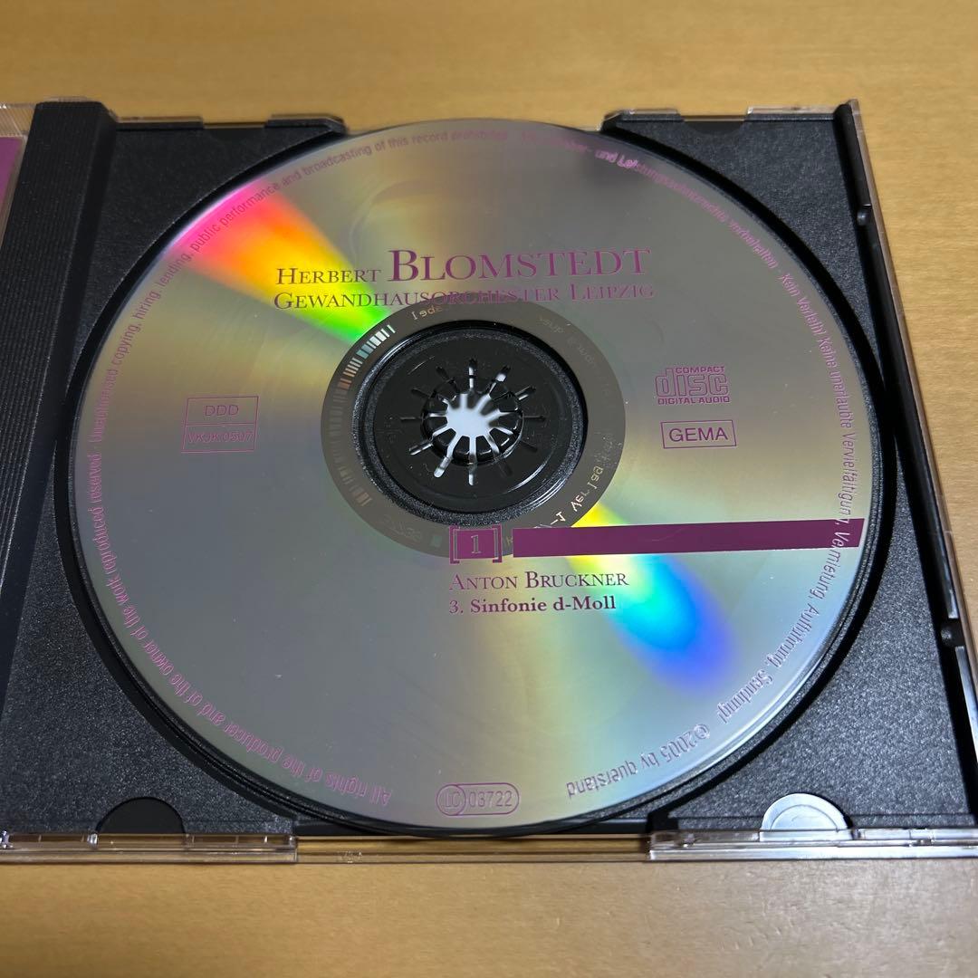 廃盤　ブロムシュテット＆ライプチヒ・ゲヴァントハウス管弦楽団ライヴ集5CD