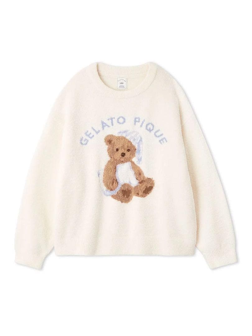 ジェラートピケ GOOD NIGHT BEARプルオーバー&ロングパンツ 新品