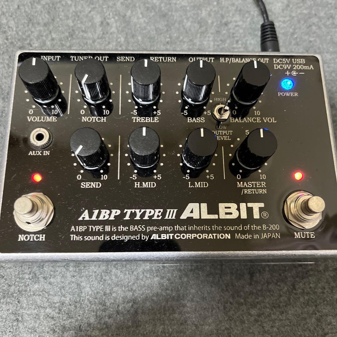 0*n様 ALBIT ベースプリアンプ　A1BP TYPE3