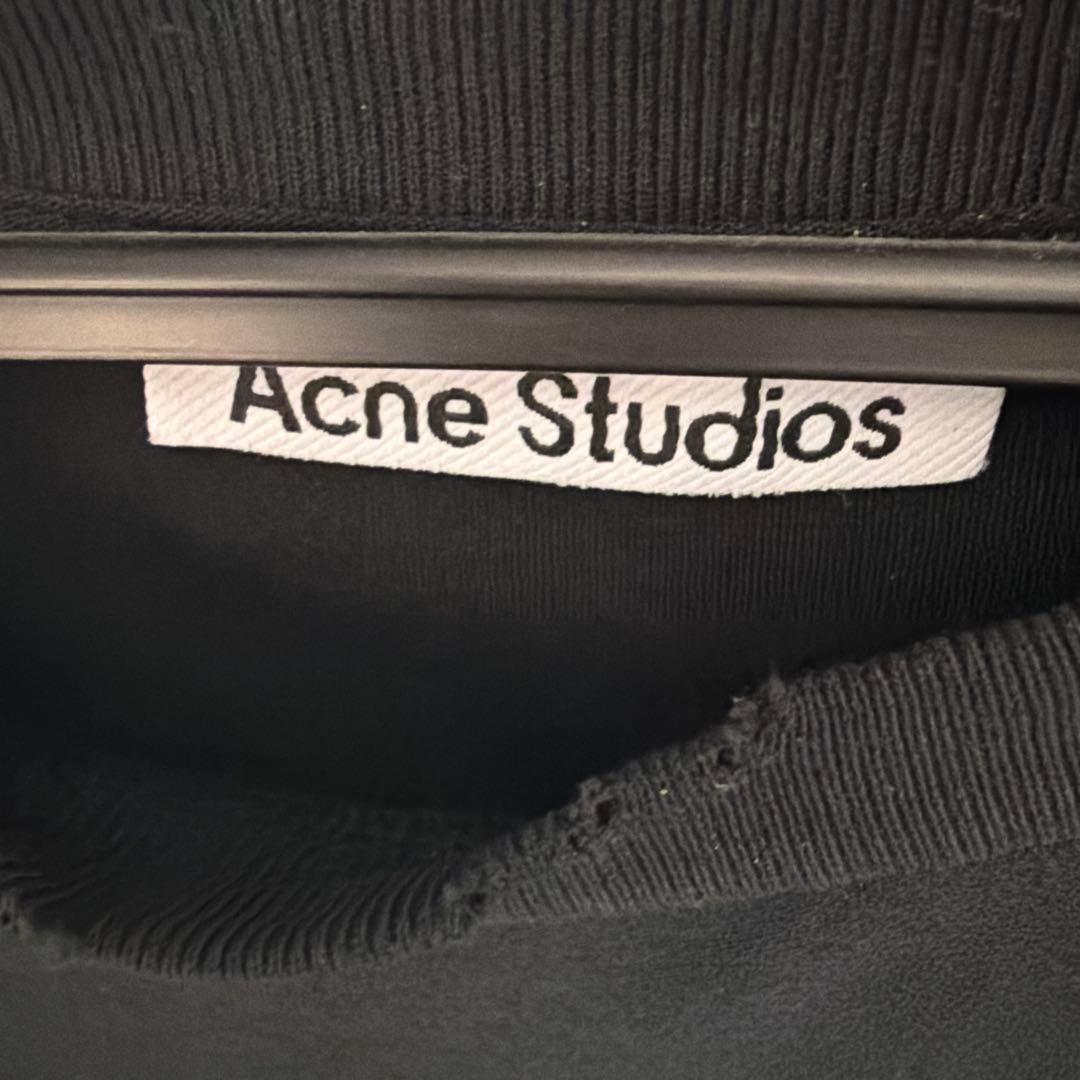 Acne Studios ブラック 長袖Tシャツ L