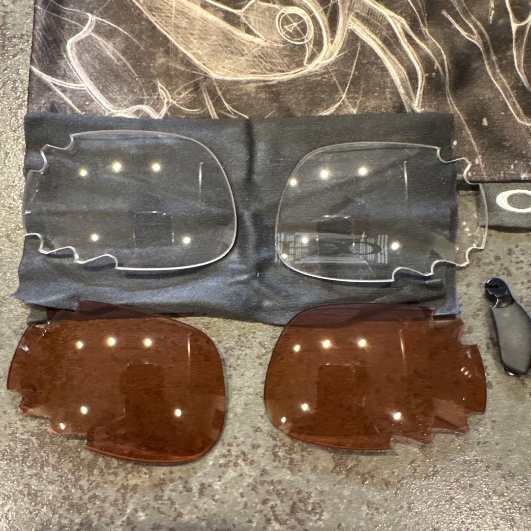 Oakley オークリー　Racing jacket サングラス　交換レンズ付き