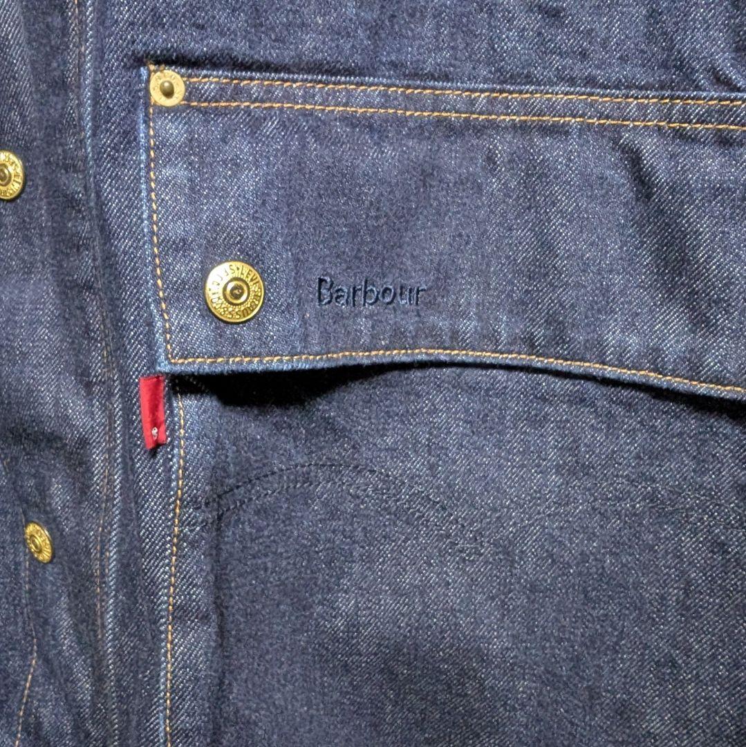⭐️新品M⭐️LEVI'S✕Barbour ビデイル レアブランクレッドタブ