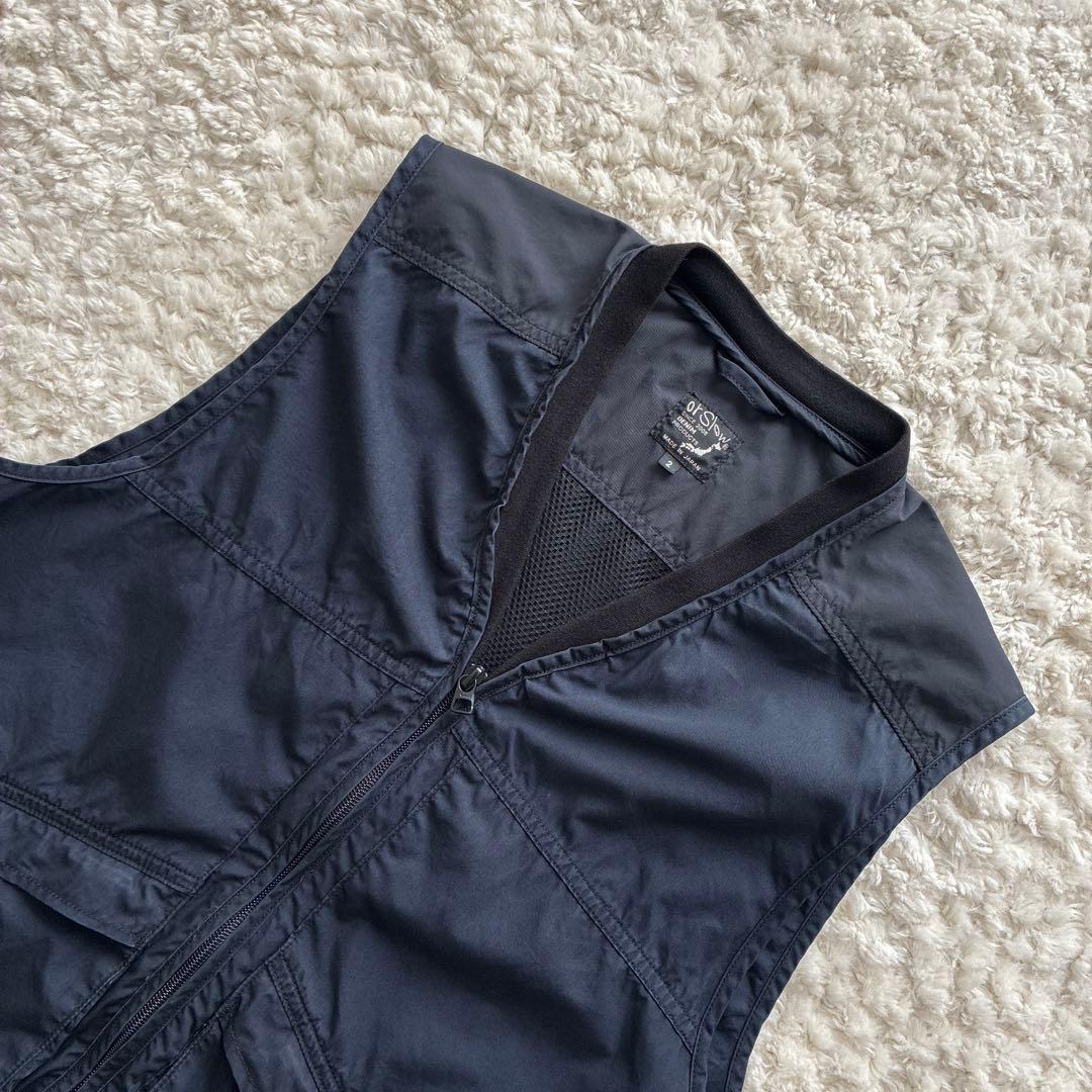 orSlowタイプライタークロス ユーティリティベスト 2M ミリタリーVEST