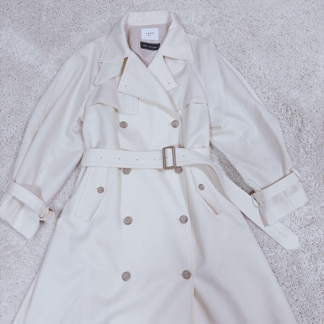 ラピスAmeri SUPERIOR FLARE TRENCH COAT S