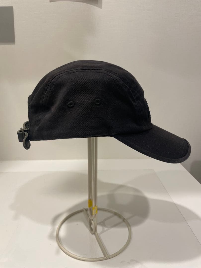 Supreme ブラック ロゴキャップ