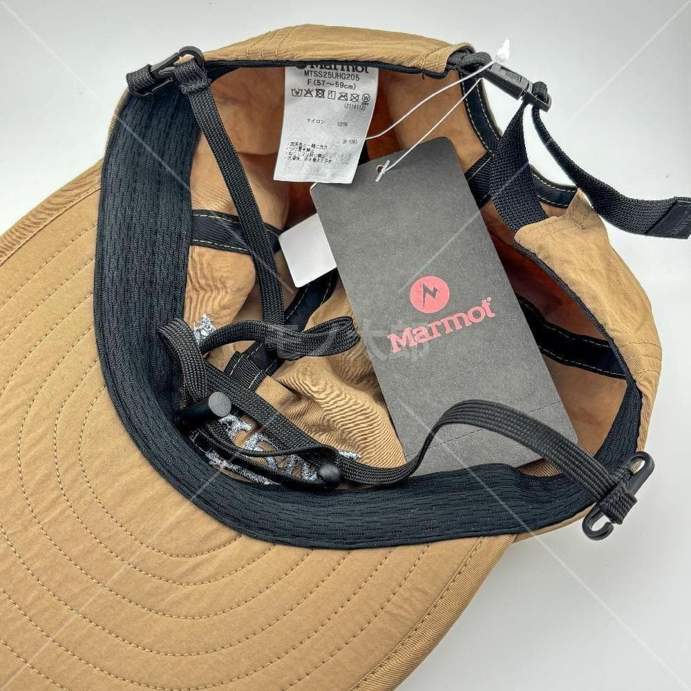 ヨ*シ様 在原みゆ紀着用 ベージュ Marmot Long Bill Cap キ