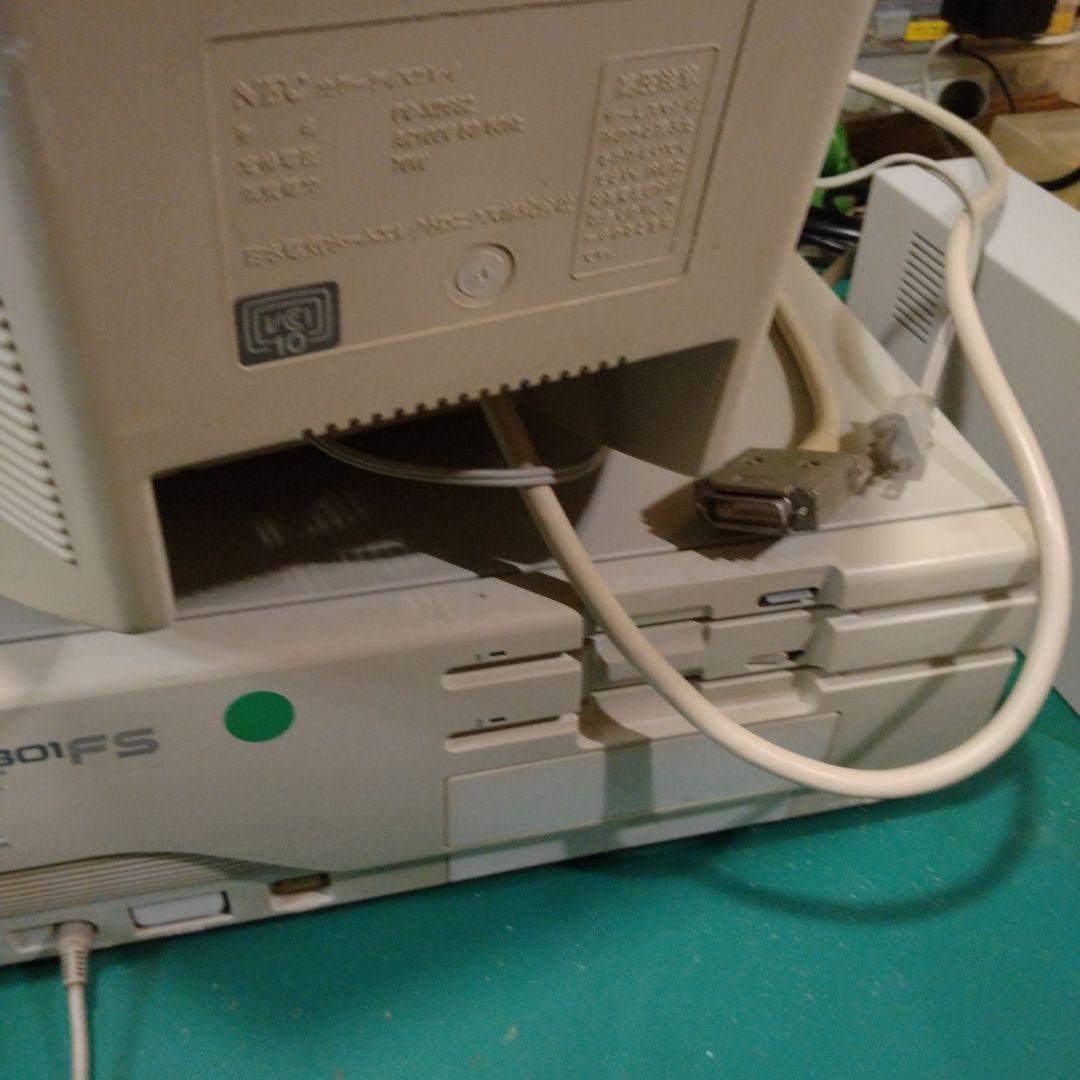 ■PC-KD862 PC-9801用ブラウン管モニター ジャンク 14”CRT