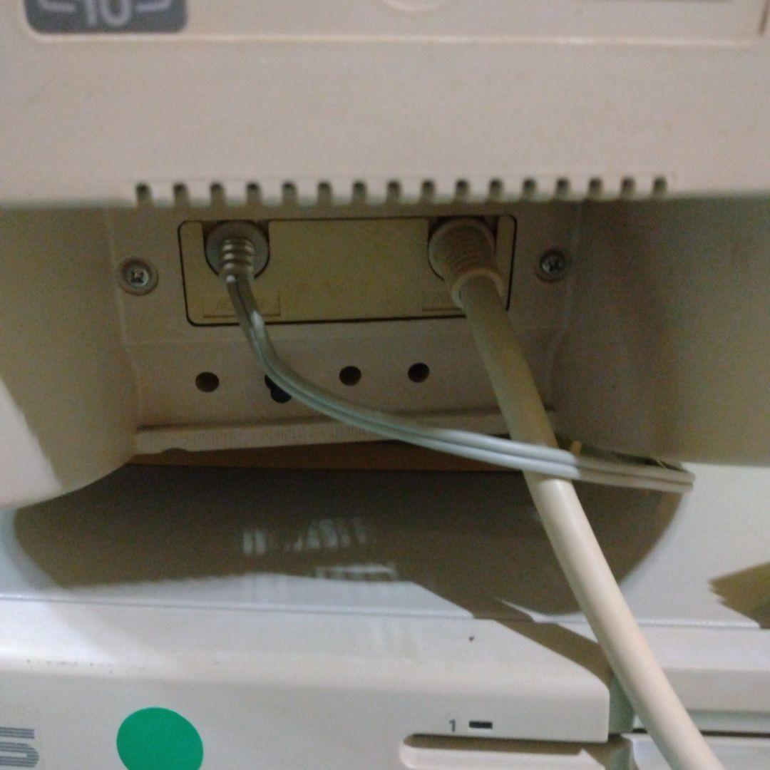 ■PC-KD862 PC-9801用ブラウン管モニター ジャンク 14”CRT