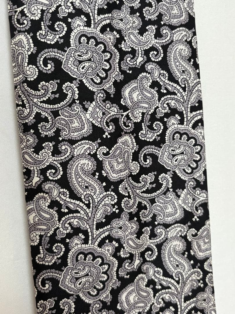 【美品】tootal シルクスカーフ　ペイズリー柄
