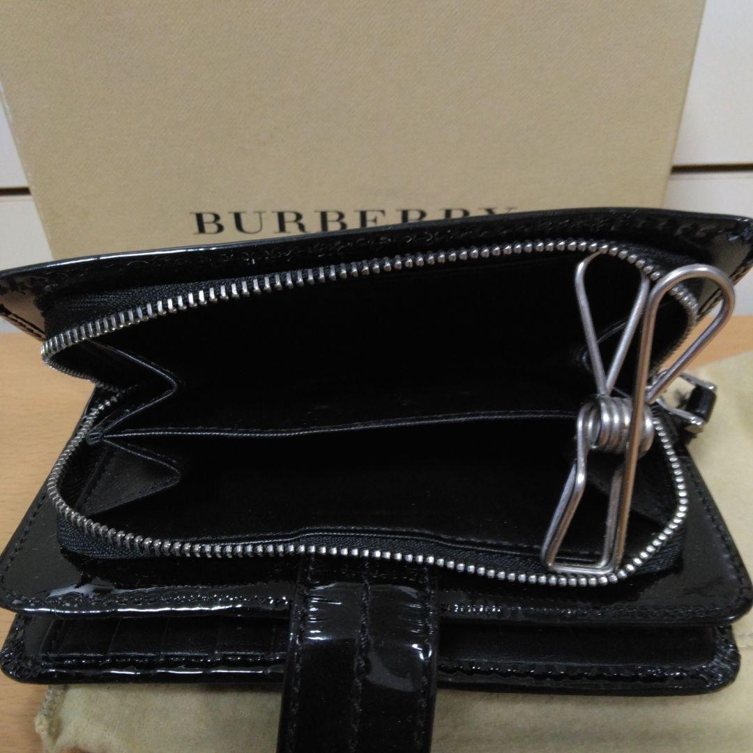 BURBERRY チェック柄 二つ折り財布