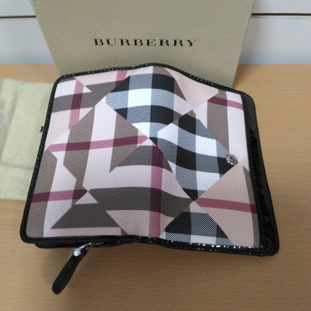 BURBERRY チェック柄 二つ折り財布