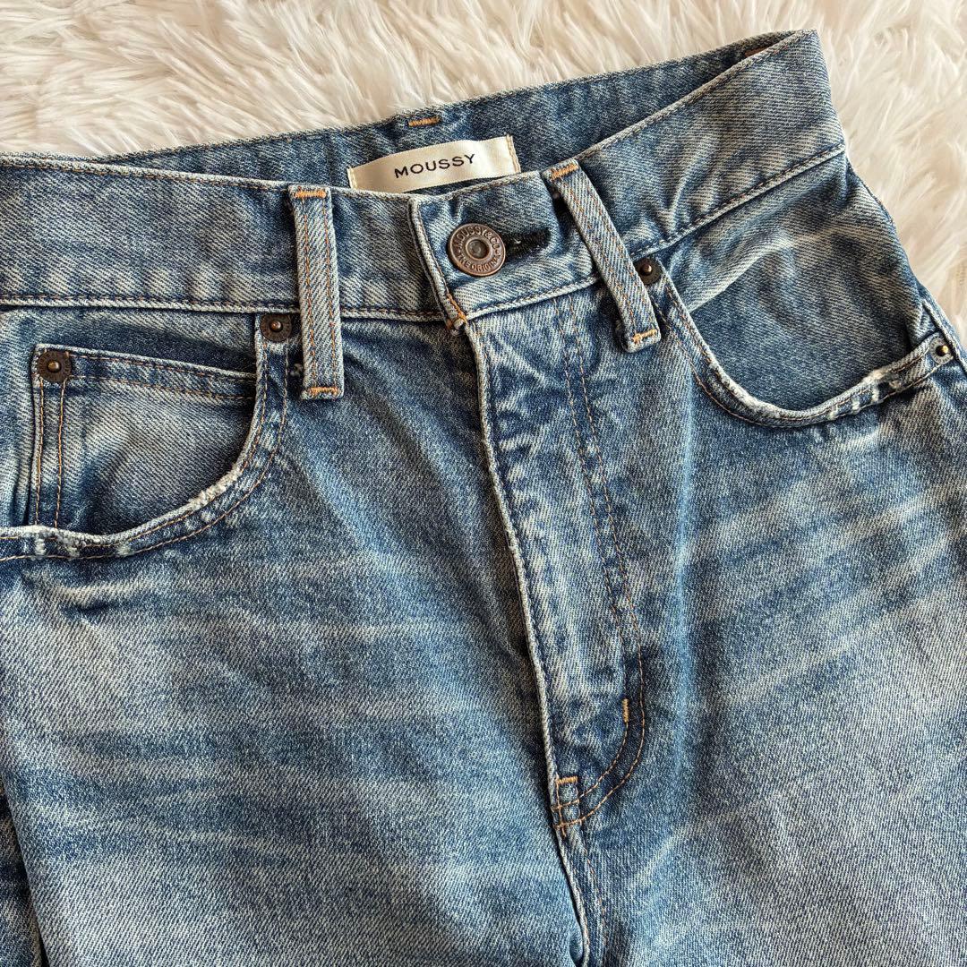 定価1.8万円✨️MOUSSY MVS FLARE 23 フレア ジーンズ