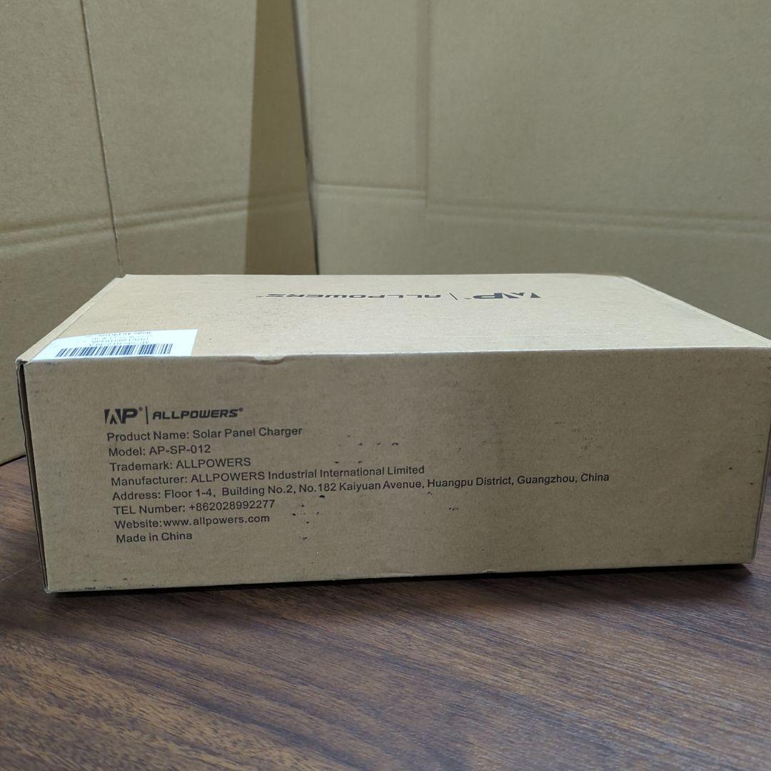 ぽ*か様 ALLPOWERS 100w ソーラーパネル　AP–SP–012-BL