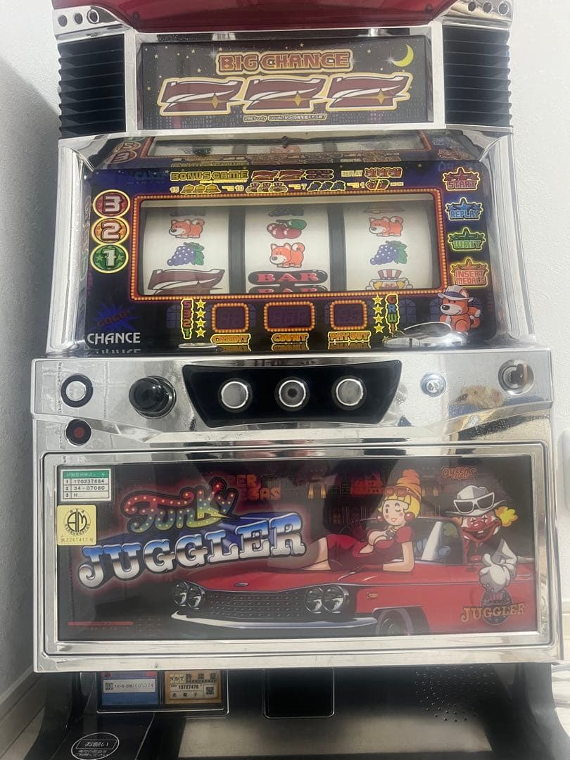不要機ファンキージャグラー