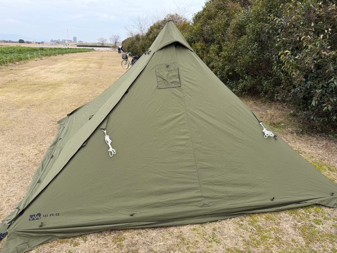 waq alpha tc solo dx オールシーズンテント　スカートつき