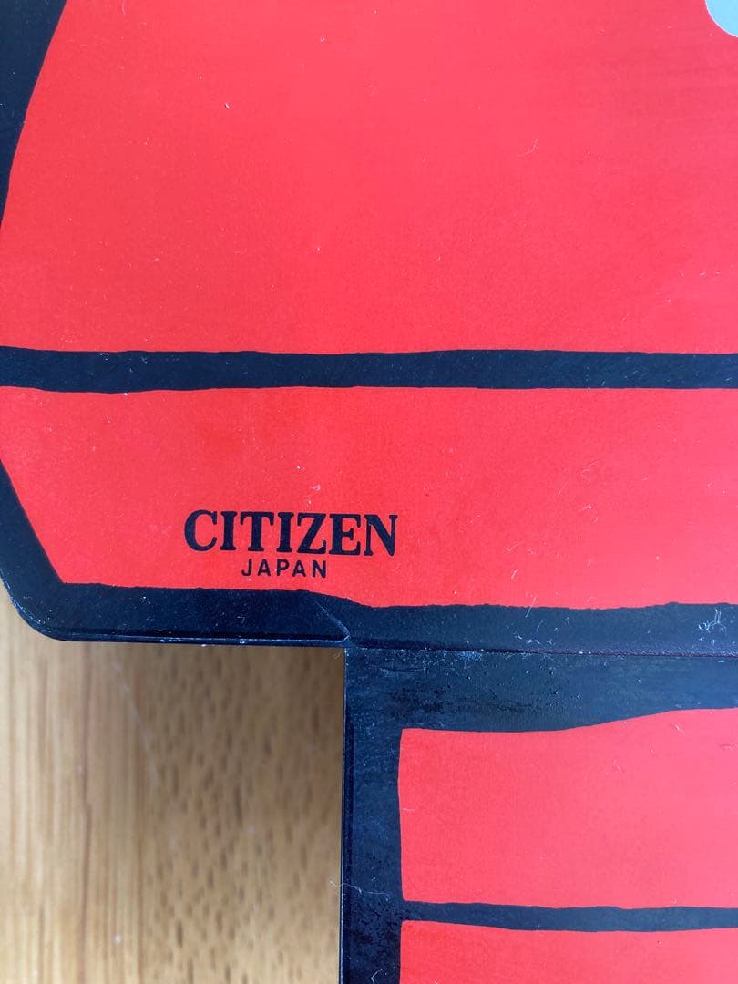 れいちゃん様希少！CITIZEN シチズン SNOOPY スヌーピー 振り子時計