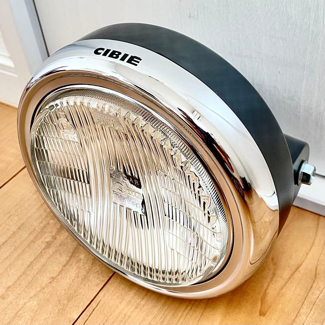 当時物 CIBIE シビエ 凹み ヘッドライト CB400F ホーク マーシャル