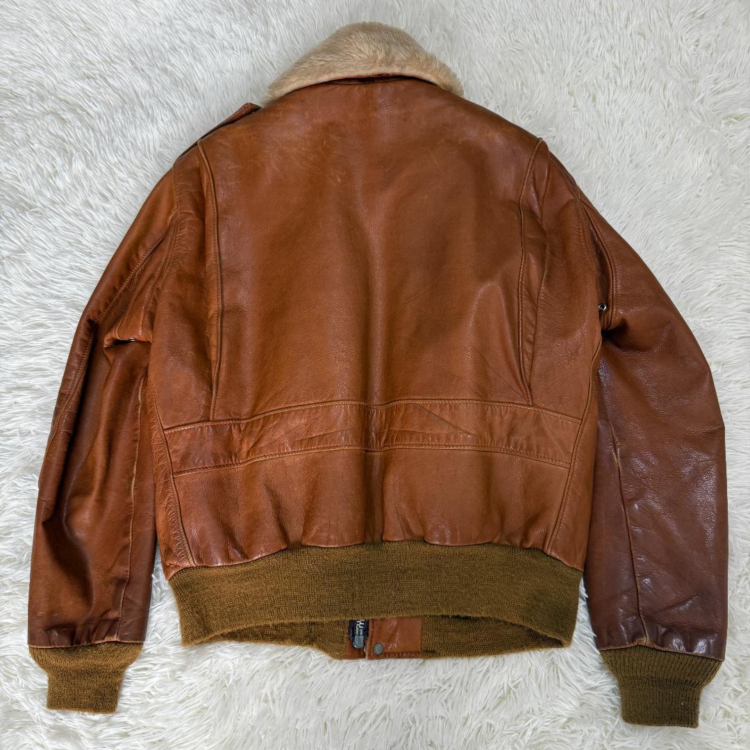 yasu様⭐️ショット 184SM G-1 フライトジャケット 本革 ボアライナー