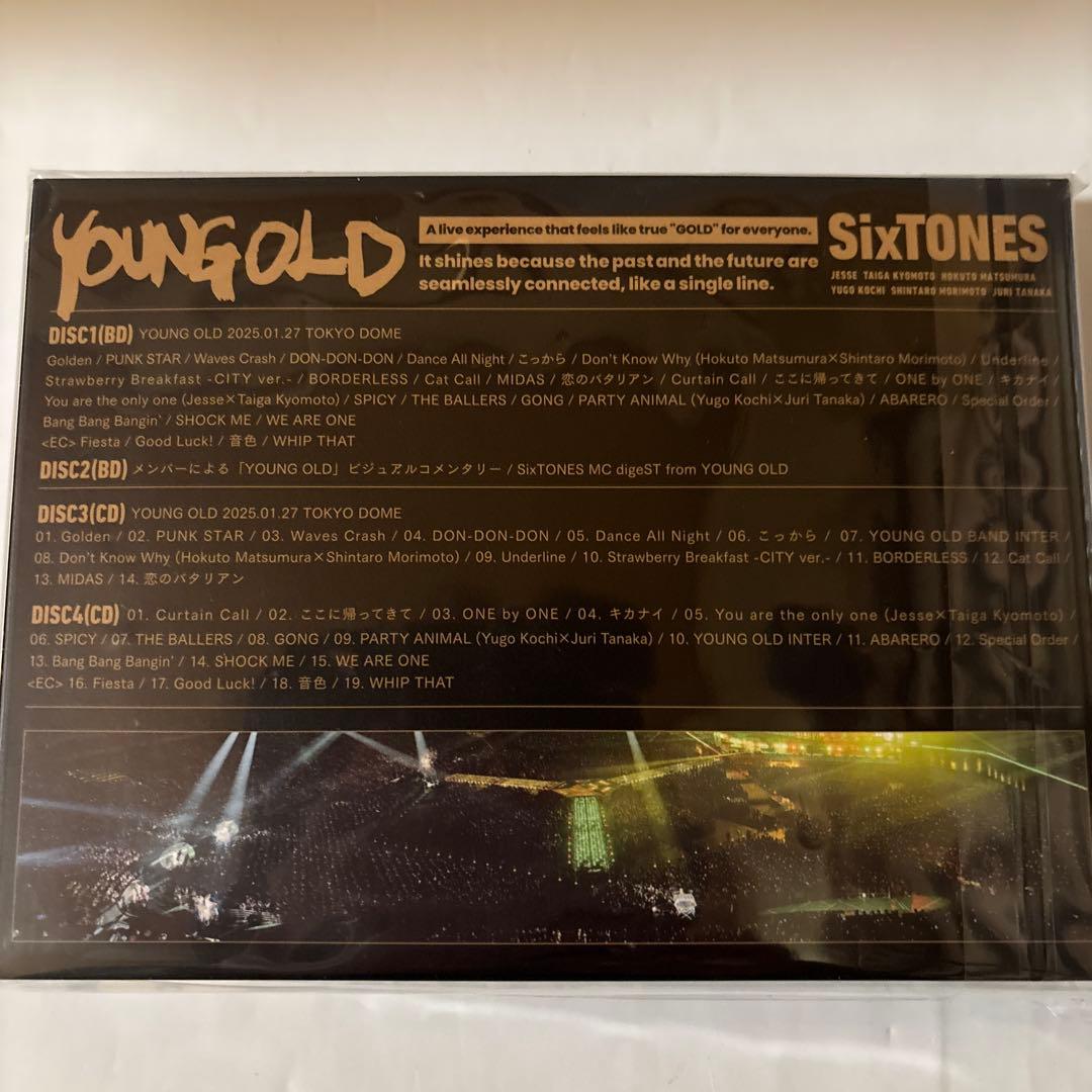 SixTONES/YOUNG OLD〈初回盤・2Blu-ray+2CD〉