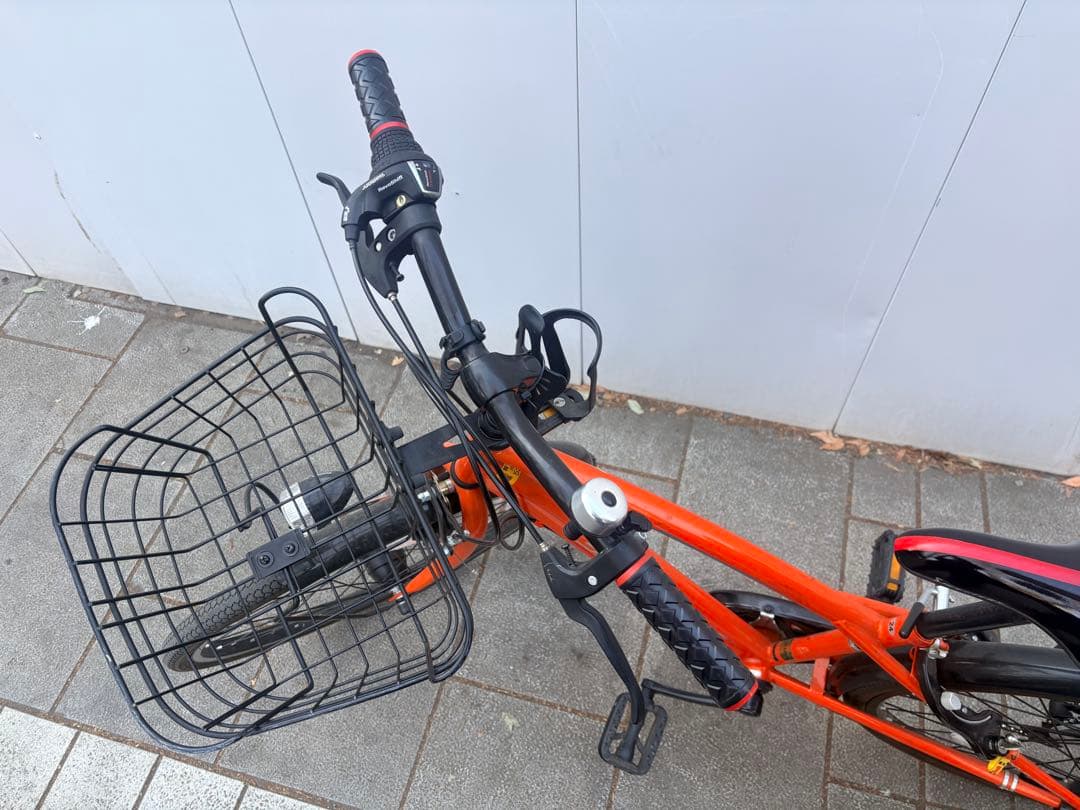 ジュニア　自転車　オレンジ　24インチ