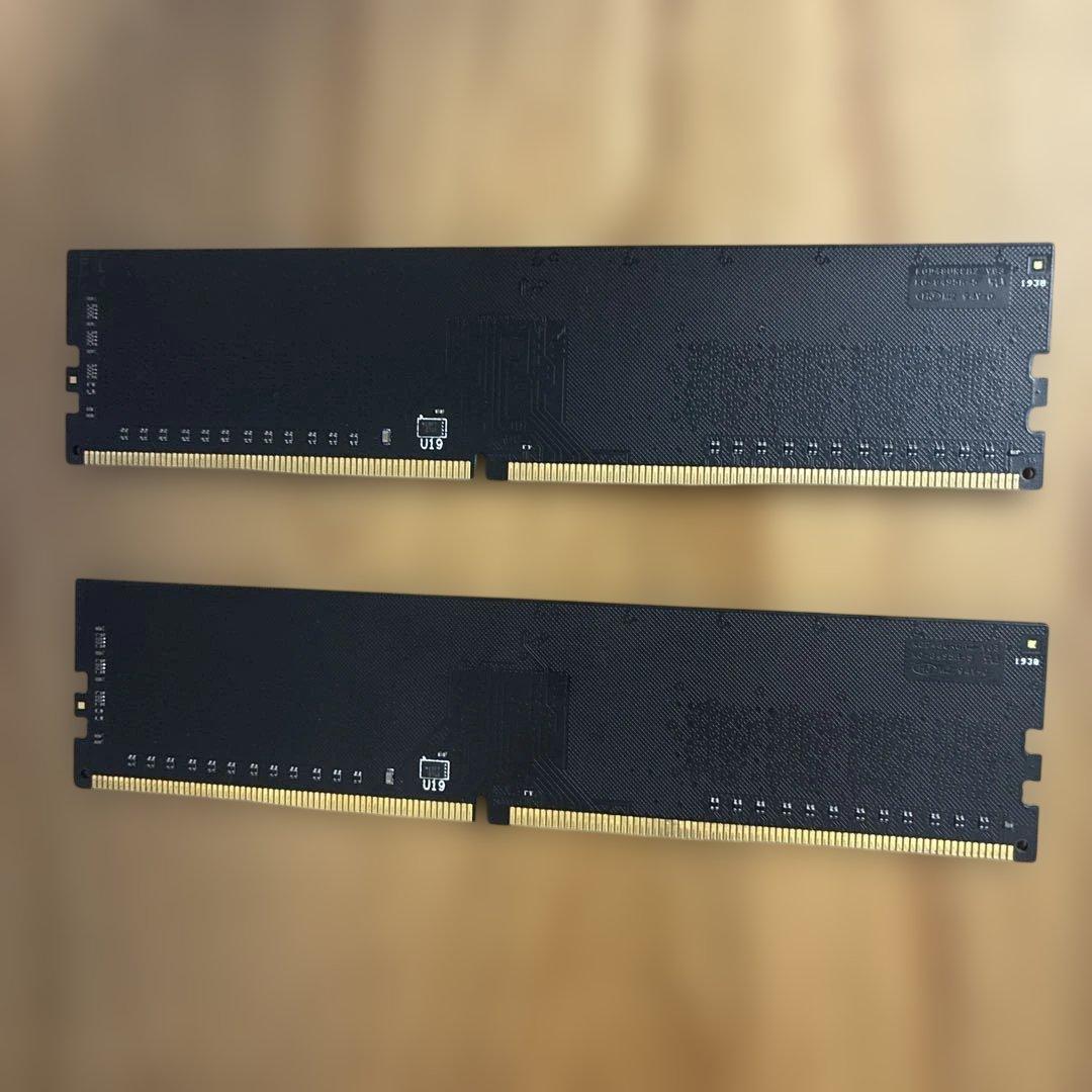 DDR4 8gb × 2メモリ2枚