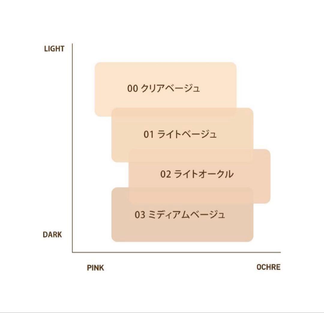 エクシア ベアヴィジョン ファンデーション　01 ライトベージュ