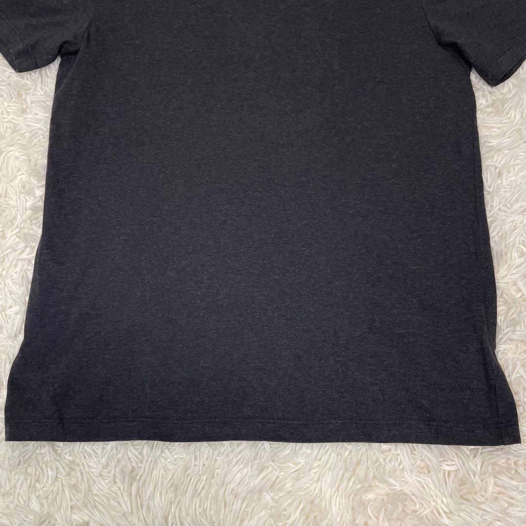 【美品】メゾンマルジェラ Tシャツ 半袖 48 ショルダーディテール ブラック