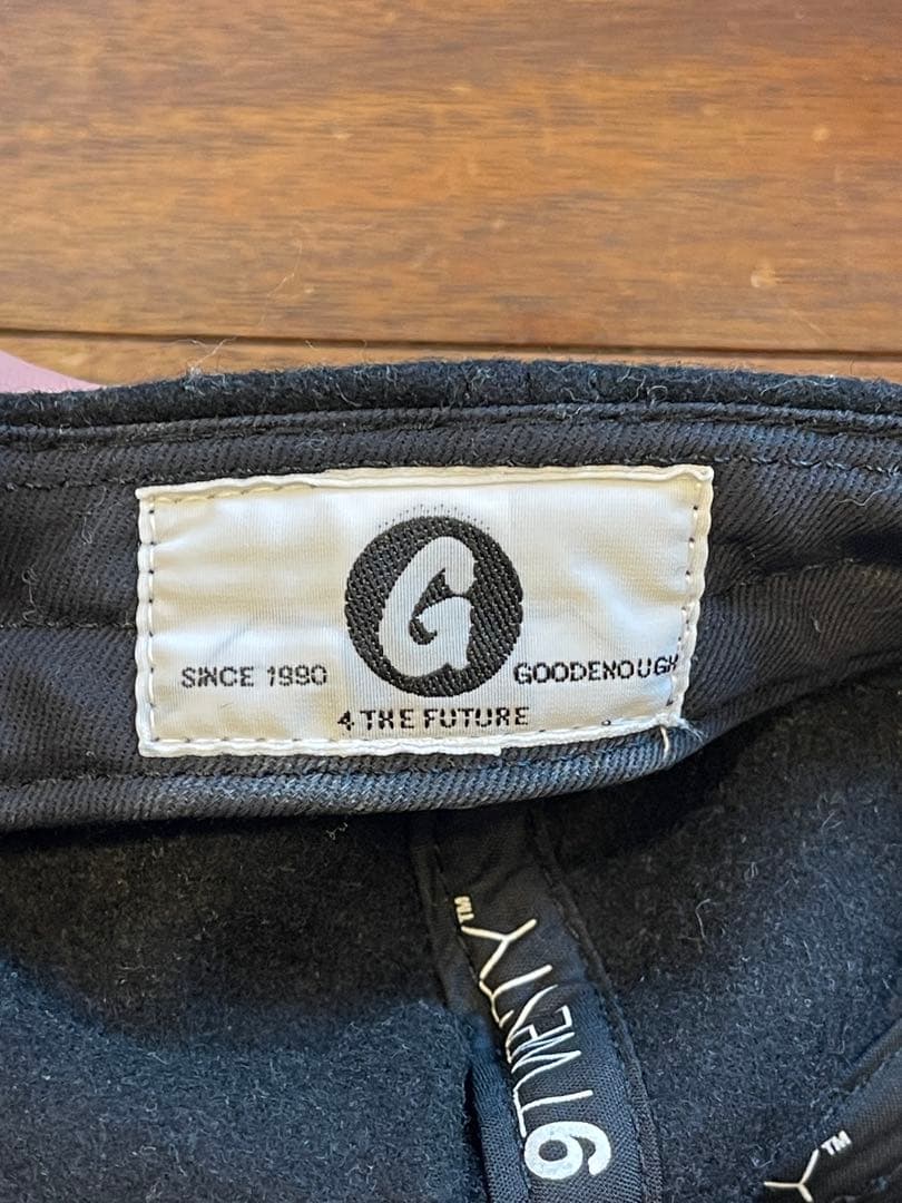 しゅん亮　グッドイナフ　キャップ　ニューエラ製　GOODENOUGH