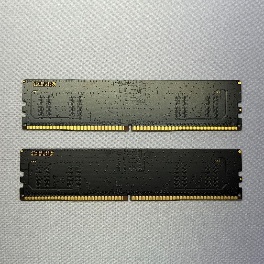 【動作確認済】Crucial DDR5-4800 16GB(8x2) 安定動作
