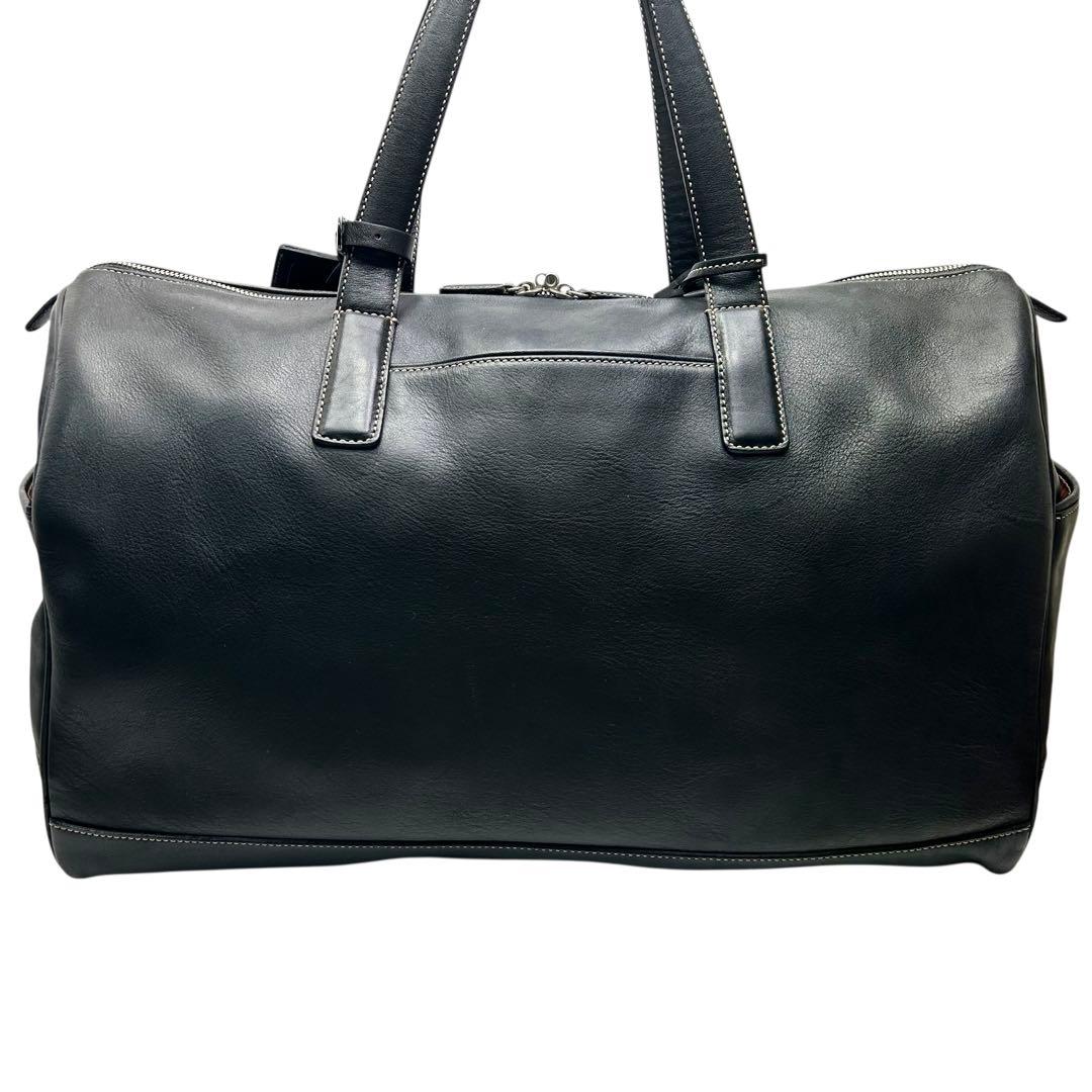 COACH コーチ　OLD COACH ボストンバッグ　本革　レザー　黒　大容量