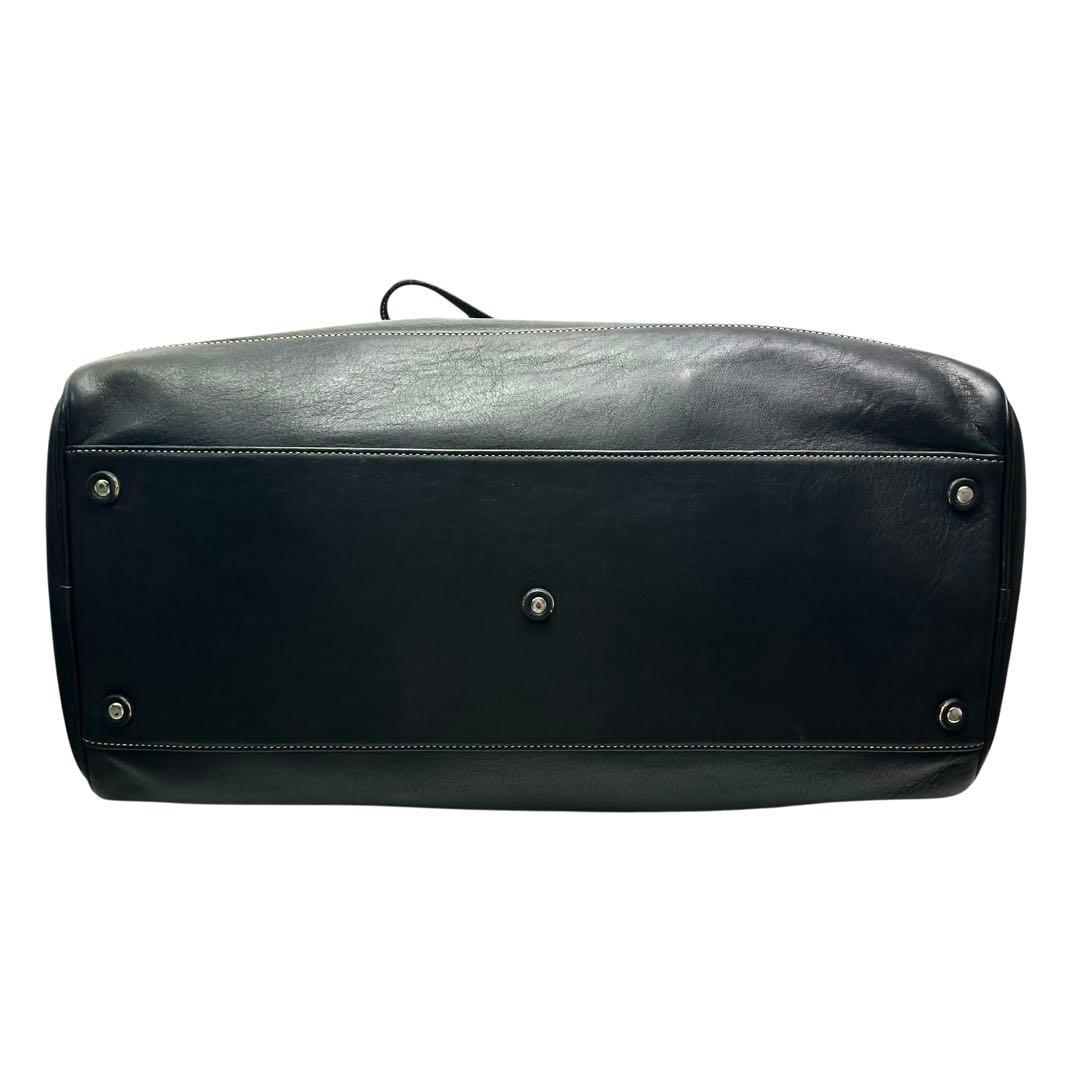 COACH コーチ　OLD COACH ボストンバッグ　本革　レザー　黒　大容量