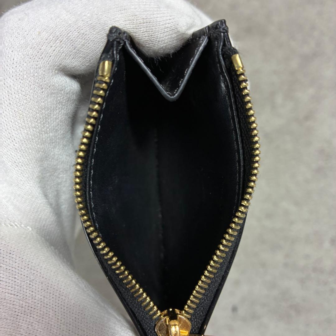 あ*き様 美品✨CELINE セリーヌ デカロゴ金具 ケース付　コンパクト