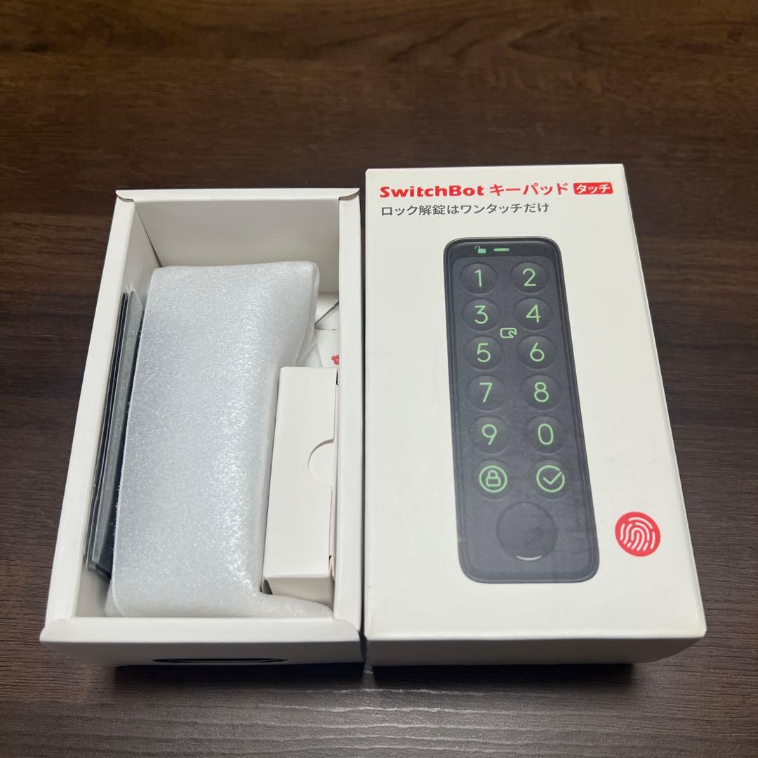 【未使用】SwitchBotロック＋キーパッドタッチ セット｜カードキー+3枚他