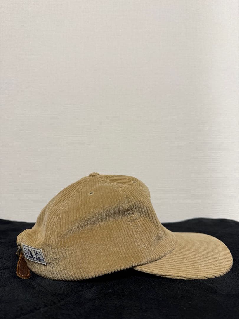 け*ん様 Ralph Lauren コーデュロイ キャップ 90s USA製 R