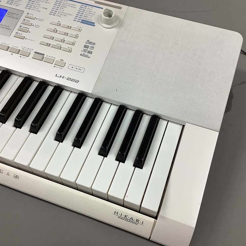 CASIO LK-222 光ナビゲーションキーボード