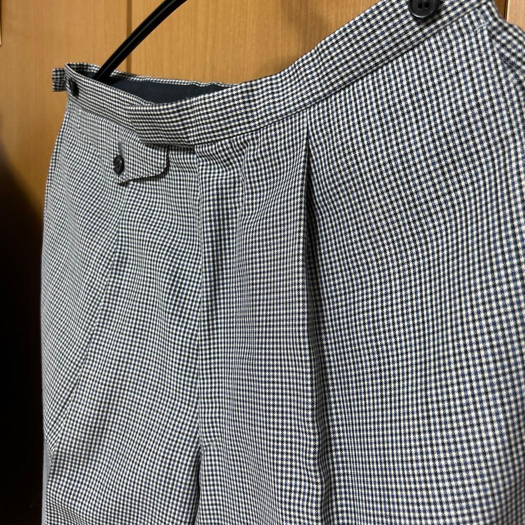 【美品】ポールスミス　90年代3ボタンスーツ　Mサイズ　ギンガムチェック