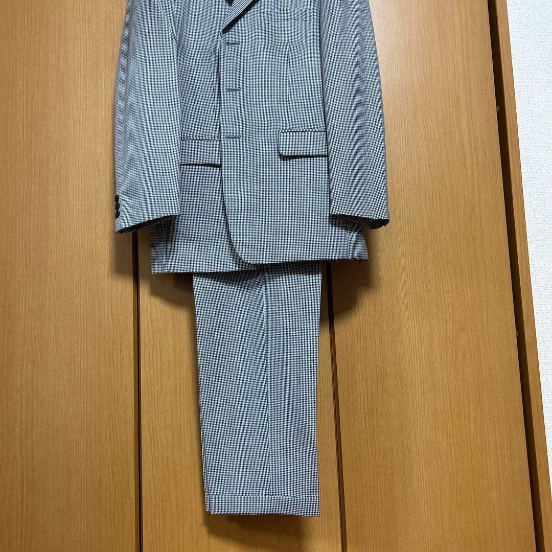 【美品】ポールスミス　90年代3ボタンスーツ　Mサイズ　ギンガムチェック