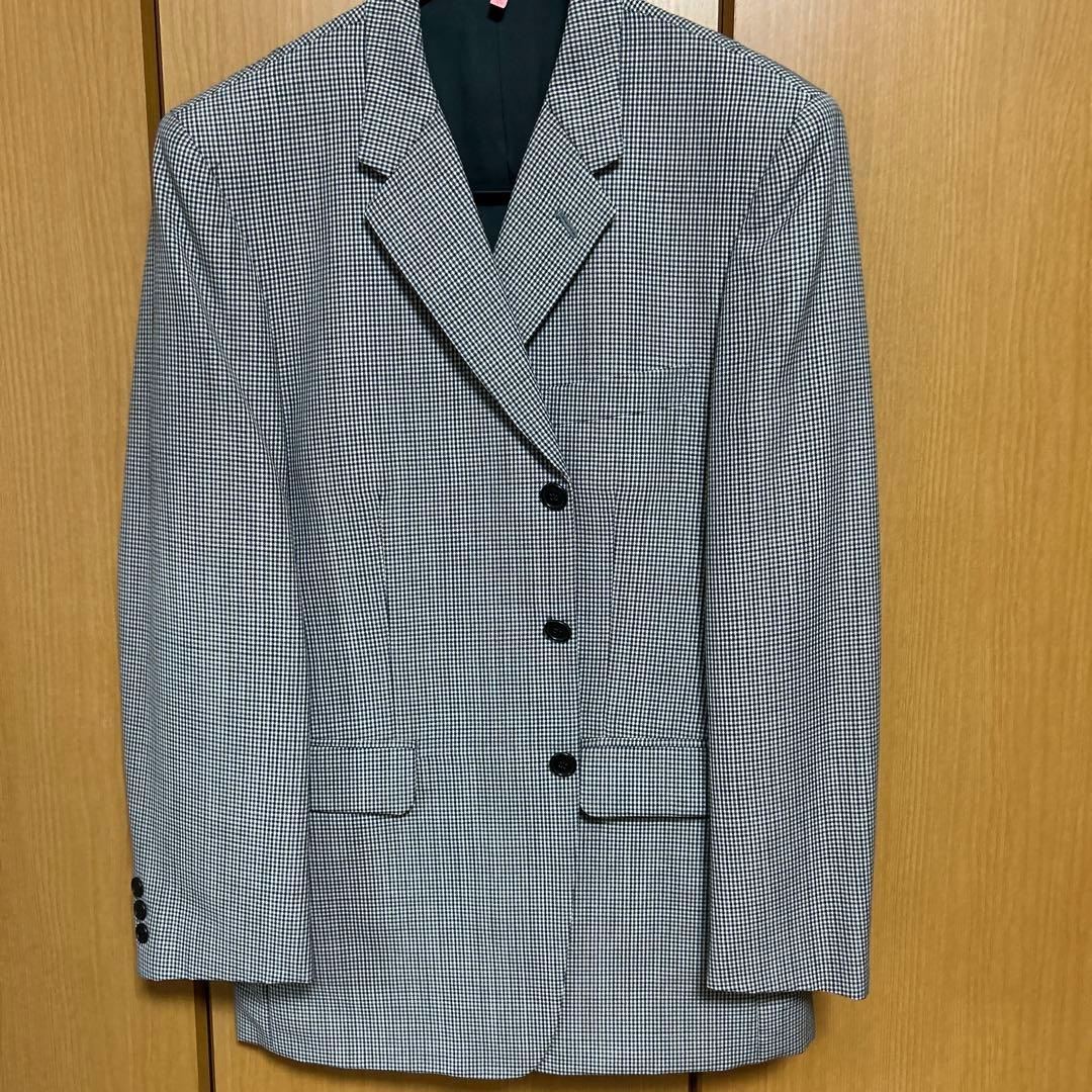 【美品】ポールスミス　90年代3ボタンスーツ　Mサイズ　ギンガムチェック